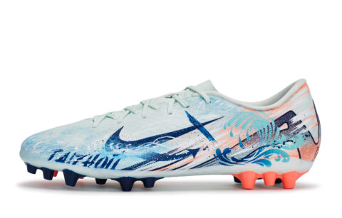 Nike Mercurial Vapor 16 Cushioning Soccer Shoes Unisex White Blue Orange Yellow