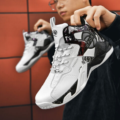 BIANSULONG Cushioning Support Height Increasing High top Basketball Shoes Unisex