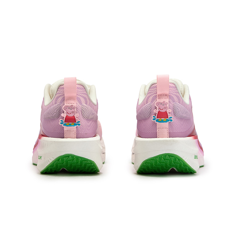 361° Flame 3 ET Low top Casual Marathon Training Racing Running Shoes Unisex Fluorescent Passionate Coral Powder