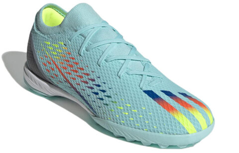 Adidas X Speedportal.3 Tf ‘Al Rihla Pack — Clear Aqua’