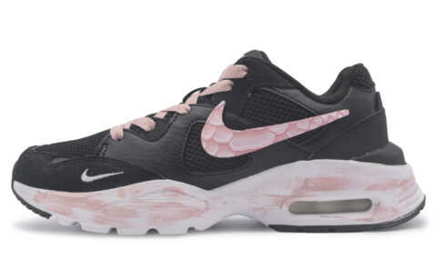 Nike Air Max Fusion Slip Resistant Abrasion Resistant Low top Running Shoes Women’s Black