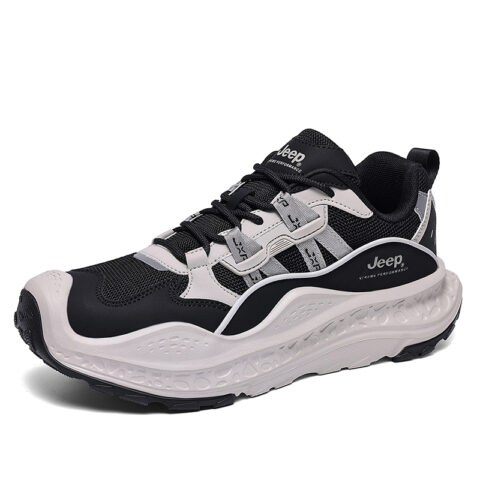 Jeep Low top Hiking Shoes Men’s Black Gray