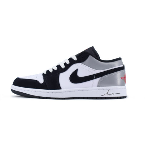 Jordan Air Jordan 1 Innovation Manufacturing Love Slip Resistant Abrasion Resistant Low top Vintage Basketball Shoes