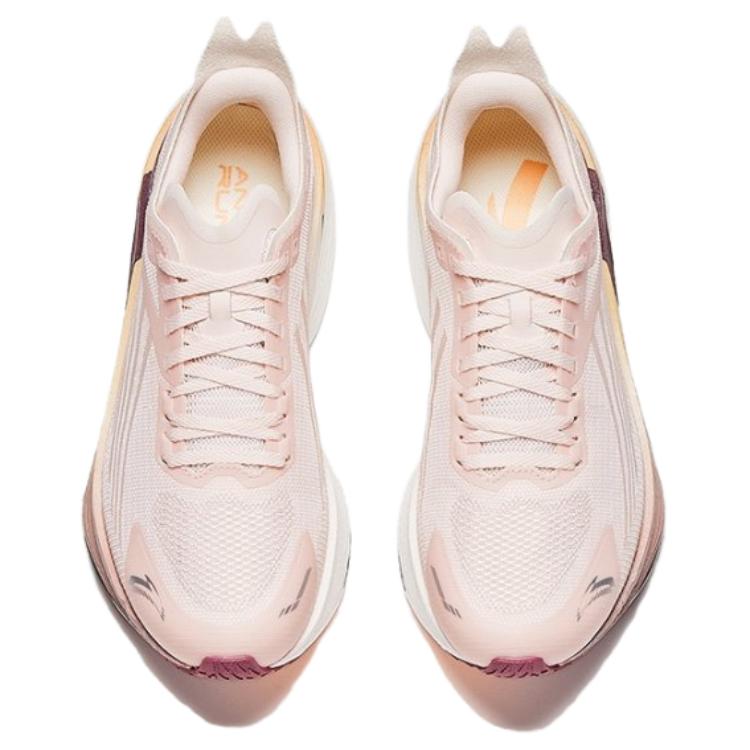 Anta Low top Nitrogen 80 Technology Training Racing Running Shoes Women’s White Pink