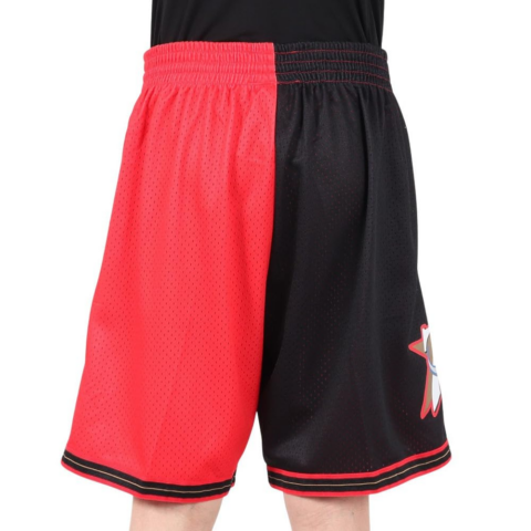 Mitchell Ness Basketball Shorts Men’s Black Red