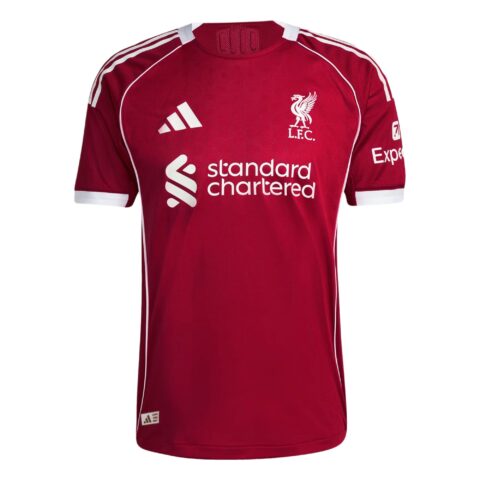 Adidas Free Shipping With AdiClub Liverpool Fc 25/26 Home Authentic Jersey