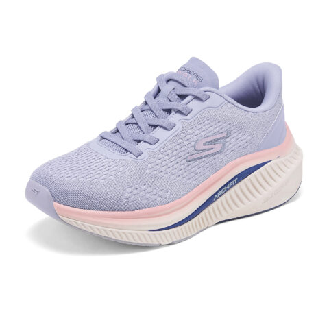 Skechers Women’s GO WALK Abrasion Resistant Lightweight Low top Casual Shoes Women’s Purple