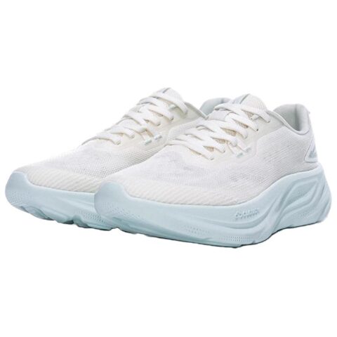 Erke Slip Resistant Abrasion Resistant Low top Casual Running Shoes Unisex White Blue