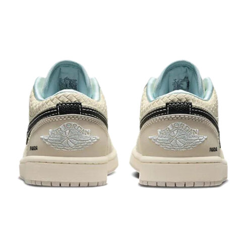 Jordan Air Jordan 1 Cushioning Slip Resistant Abrasion Resistant Low top Vintage Basketball Shoes Women’s Beige Brown