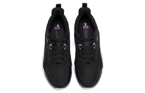 361° BOUND Technology Fashion Low top Running Shoes Women’s Black Purple