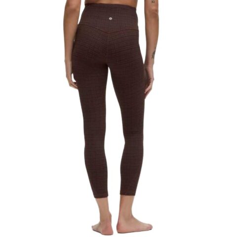 Lululemon AlignNulu™ Yoga Pants 25′ Women’s Glowing Mesh Lava Cake Multicolor Lava Cake
