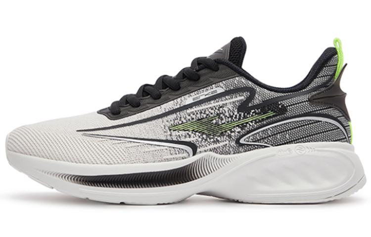 Erke Textile, Synthetic Leather Cushioning Slip Resistant Abrasion Resistant Low top Casual Running Shoes Men’s