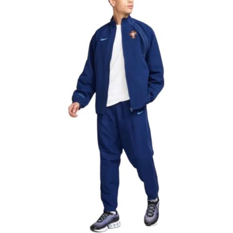 Nike Portugal 2004 Reissue Football Replica Tracksuit Bottoms Soccer Bottom Men’s Vacuum Blue/University Blue