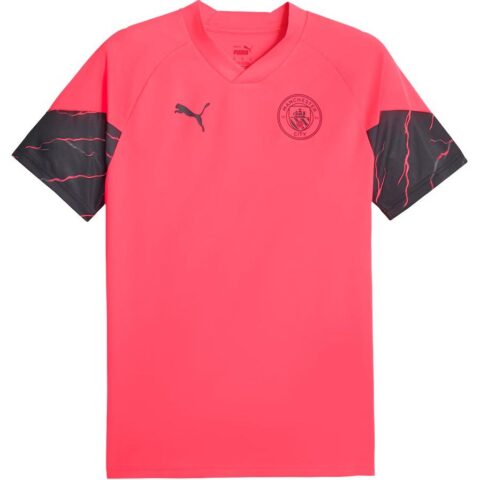 PUMA 2023 24 Manchester City Puma Pro Training Shirt Soccer Jersey Men’s Pink