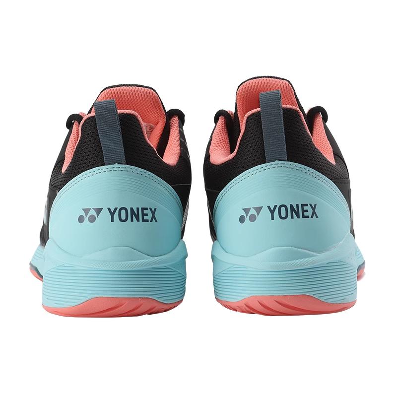 YONEX Comfortable Breathable Low top Tennis Shoes Unisex Black Sky Blue