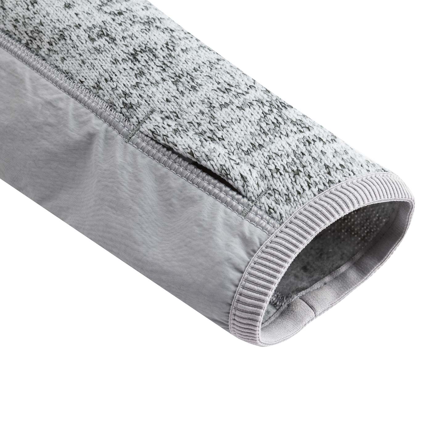 Anta Outdoor Collection Liner Coat, Thick Needle Fleece Garment Women’s Star Gray Heather Gray