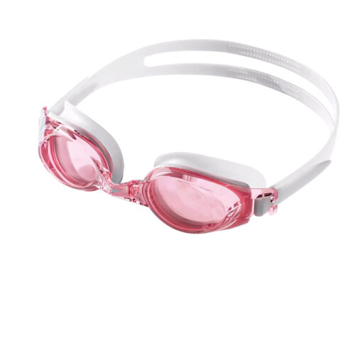 Li Ning Swim Goggles Silicone Indoor & Outdoor Swim Fitness Kids’ Pink/White