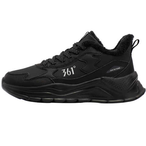 361° Fashion Comfortable Fleece Lined Slip Resistant, Abrasion Resistant, Thermal Mid top Running Shoes Women’s