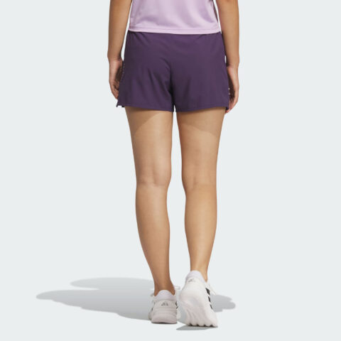 Adidas Running Shorts Women’s Aurora Plum Purple/Dark Silver Gray Moderate
