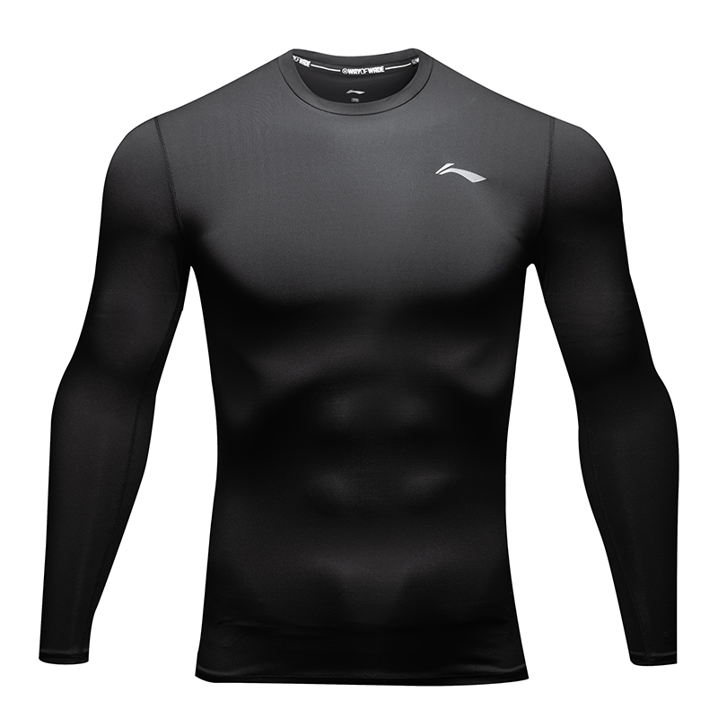 Li Ning Fitness Sets Men’s Crew Neck Moderate