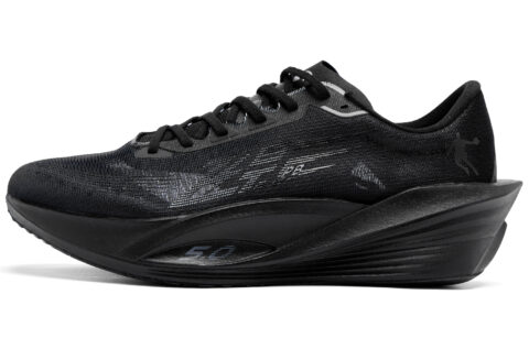QIAODAN Flying Shadow PB5.0 Running Shoes Women’s Low Top Black
