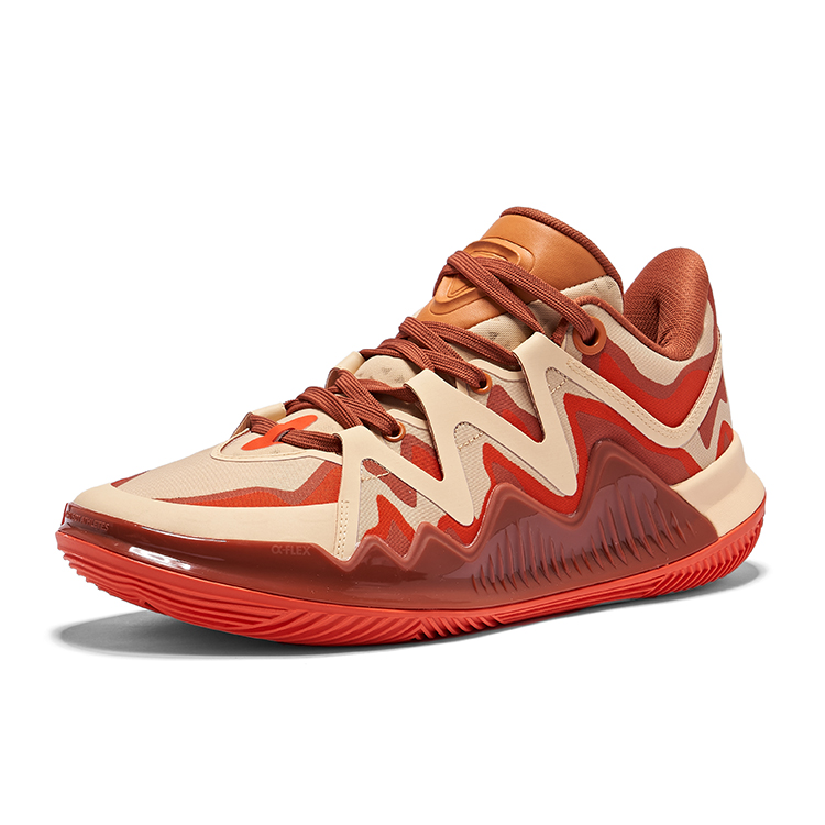 Erke Fearless EP Cushioning Slip Resistant Abrasion Resistant Low top Basketball Shoes Men’s New Year Red
