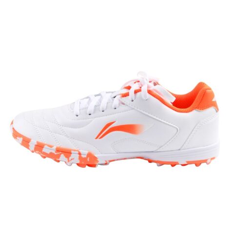Li Ning Soccer Shoes Unisex Low Top Orange
