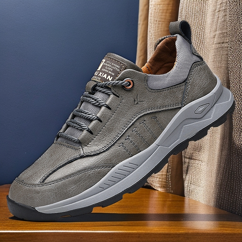 ZANSITE Cow Split Leather Low top Mountaineering Shoes Men’s