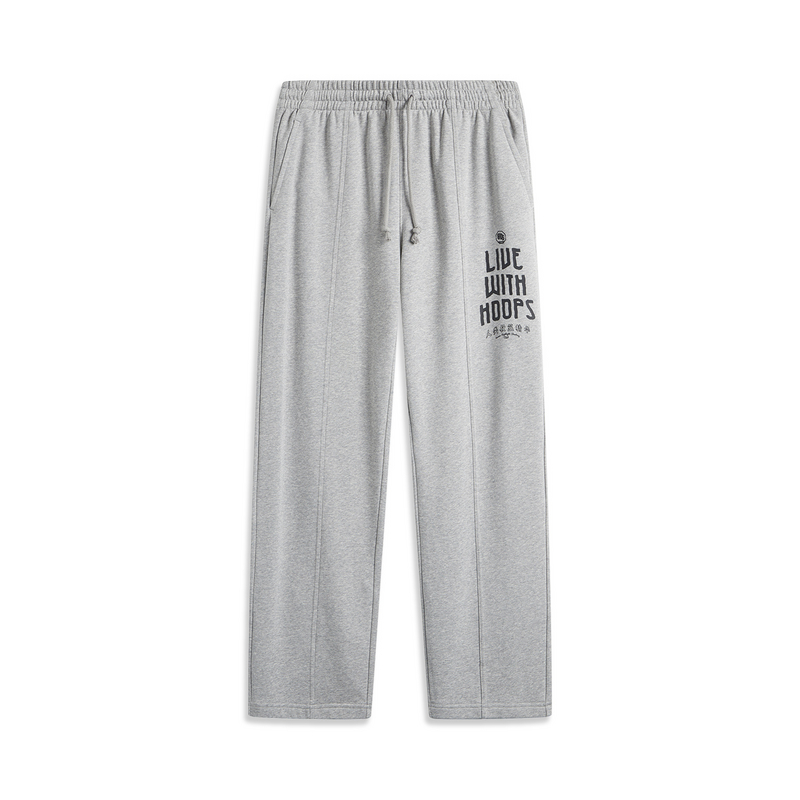 Li Ning Badfive Sports Pants Men’s Heather Gray