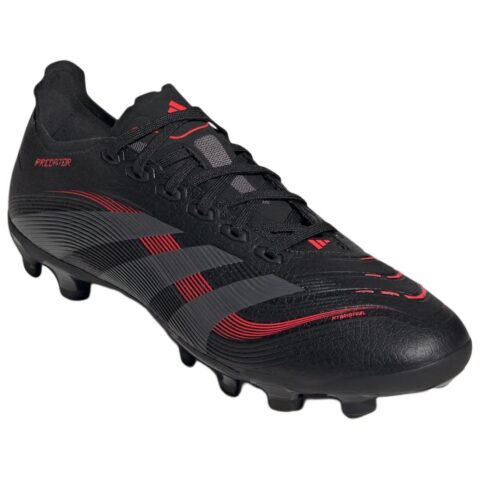 Adidas Predator League Mg Core Black Grey Four Lucid Red