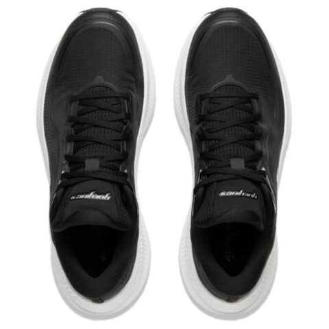 Li Ning Yueying 4 Fabric Low top Casual Training City Commuting Running Shoes Men’s Black White
