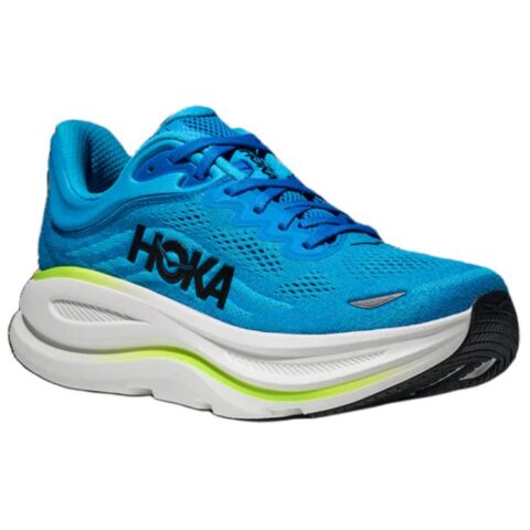 HOKA ONE ONE Bondi 9 Breathable Running Shoes Men’s Blue 2E Width
