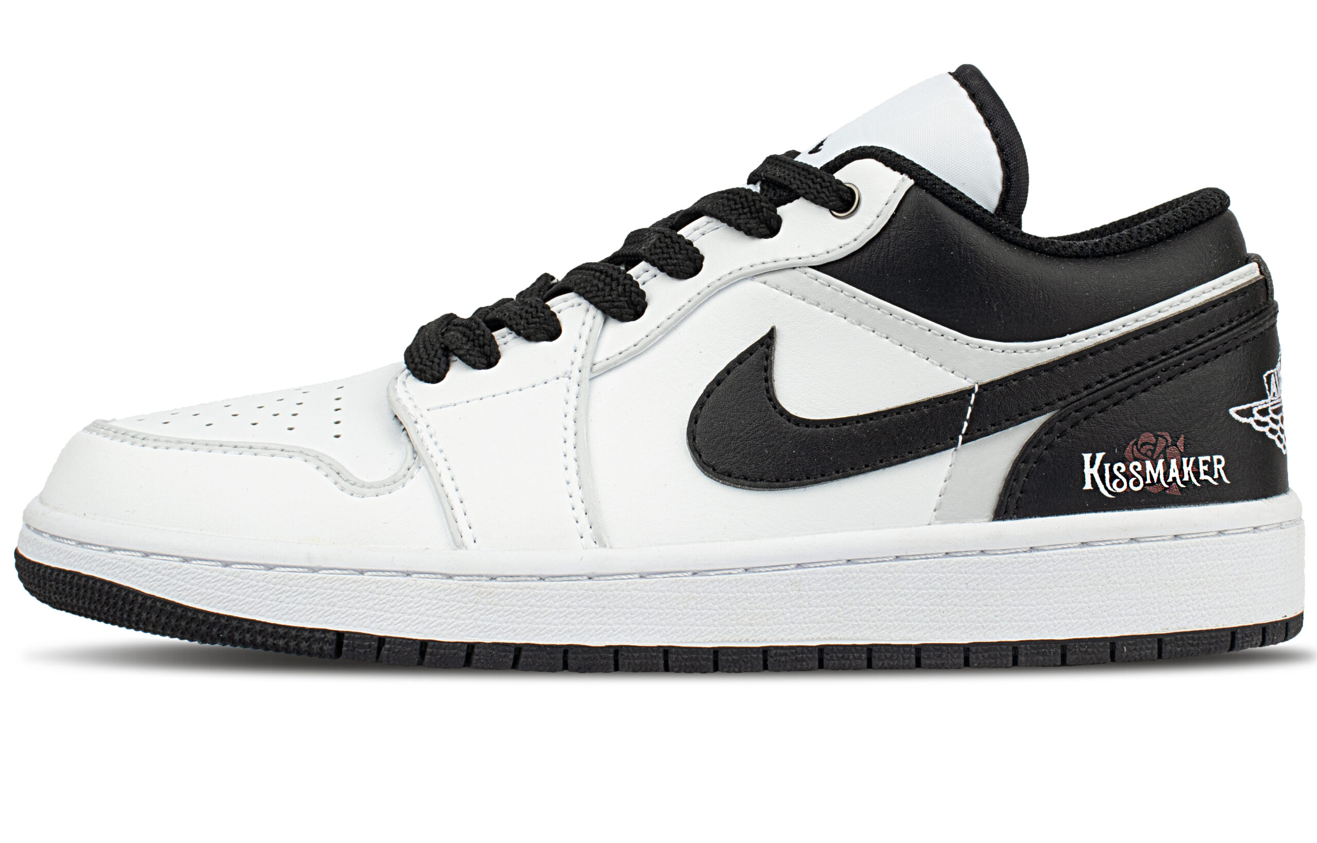 Jordan Air Jordan 1 Synthetic Leather, Leather Abrasion Resistant Abrasion Resistant Low top Vintage Basketball Shoes