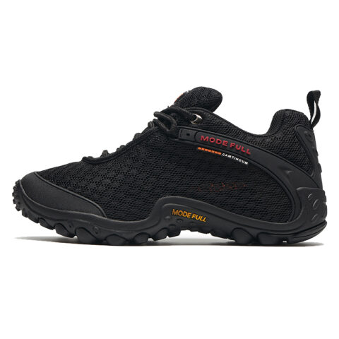 MODE FULL Cushioning Slip Resistant Abrasion Resistant Breathable Low top Mountaineering Shoes Men’s