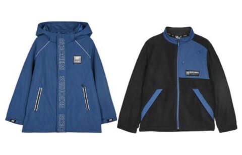 Skechers Kids Casual Sportswear Hooded Thickened