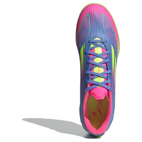 Adidas F50 League Turf Blue Fusion Lucid Lemon Lucid Pink