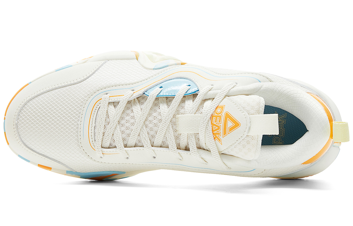 PEAK Fengji Taichi Low top Performance Basketball Shoes Men’s Super Light White Blue