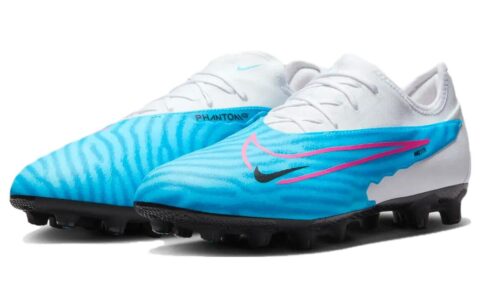 Nike Phantom GX HG Hard Ground Slip Resistant Slip Resistant Soccer Shoes Men’s Blue White