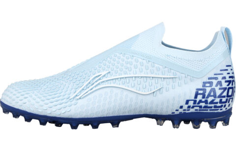 Li Ning MG Multi Ground Artificial Turf Cushioning Soccer Shoes Men’s Blue