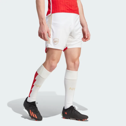 Adidas Soccer Bottom 2023–24 Season, Arsenal, Home Men’s White