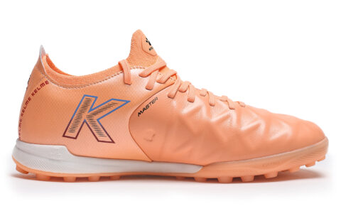 KELME TF Turf Soccer Shoes Unisex Coral Orange