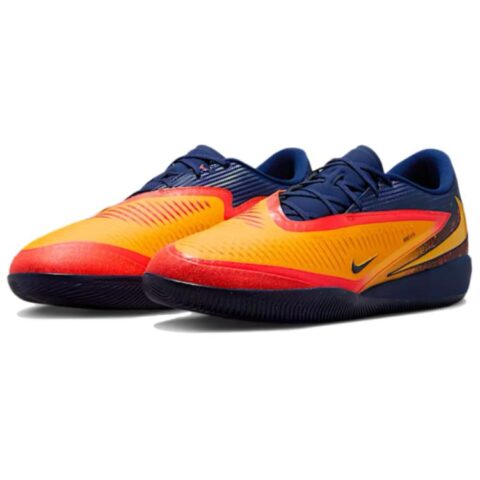 Nike Phantom 6 Soccer Shoes Unisex Orange Blue