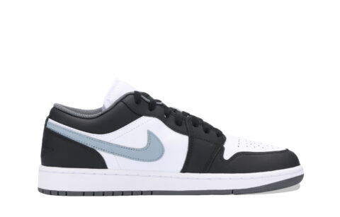 Jordan Air Jordan 1 Shadow Gray Cushioning, Wear Resistant Low top Vintage Basketball Shoes Unisex Black White Gray