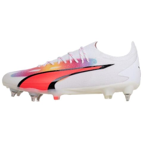 PUMA Ultra Ultimate SG Soft Ground Soccer Shoes Men’s Red White