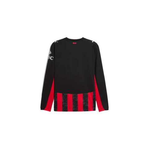 PUMA AC MilanDRYCELL 25/26 Long Sleeve Home Jersey Men RE FIBRE Soccer Jersey Men’s