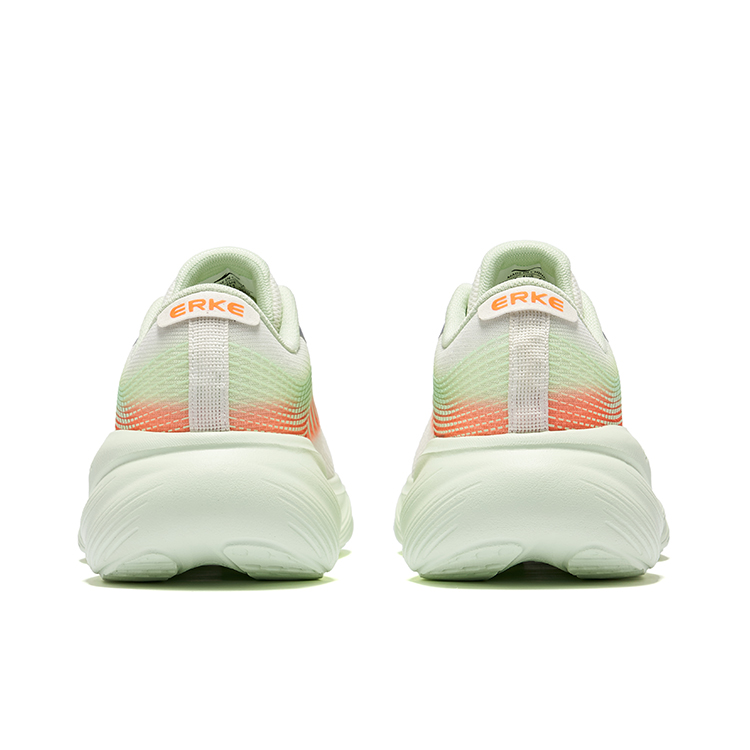 Erke Sofa Running Shoes Men’s Low Top Microcrystalline White Ice Lime Green