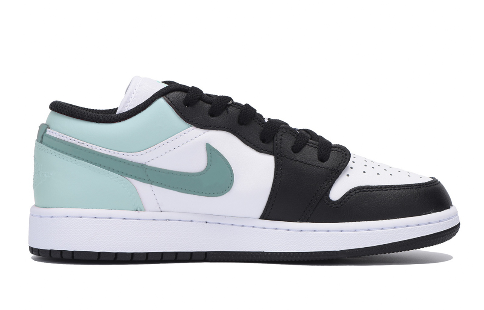 Jordan Air Jordan 1 Vintage Basketball Shoes Men’s Low Top Black Tiffany