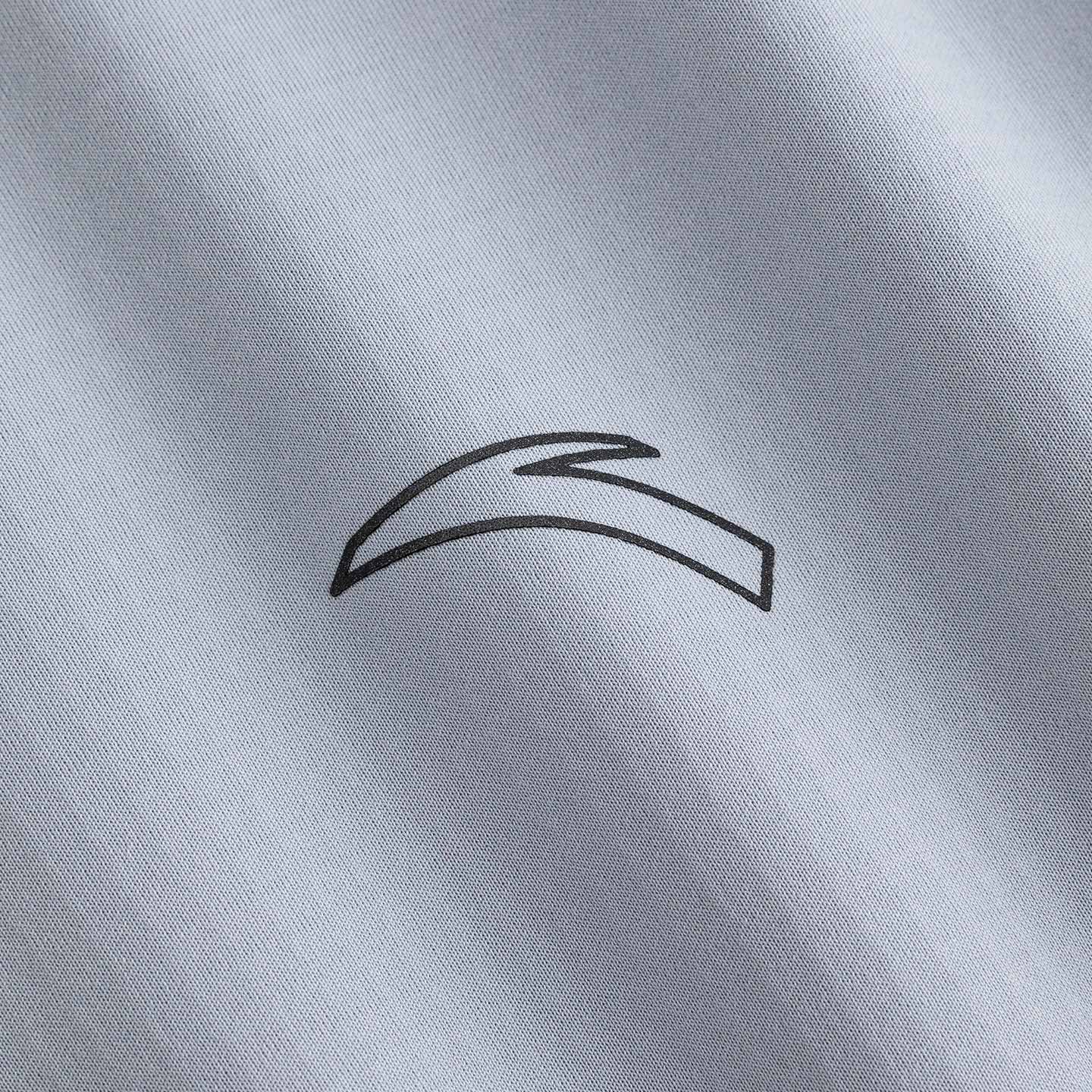 Anta T Shirt Men’s Frost Tower Gray