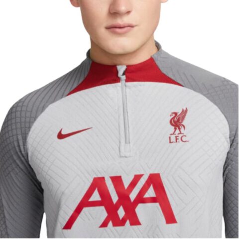 Nike Liverpool F.C. Strike Elite Soccer Jersey Liverpool Soccer Ball Club Men’s Smoke Gray
