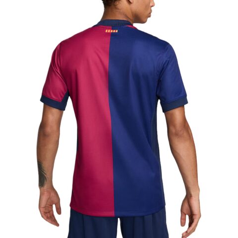 Nike Dri Fit F.C. Barcelona 2024/25 Soccer Jersey Men’s Dark Royal Blue/Midnight Marine Blue/Noble Red/Club Gold